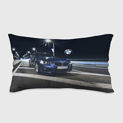 Подушка-антистресс BMW на ночной трассе, цвет: 3D-принт