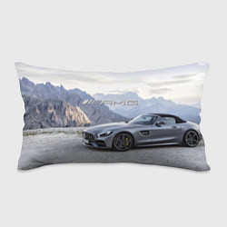 Подушка-антистресс Mercedes AMG V8 Biturbo cabriolet - mountains, цвет: 3D-принт