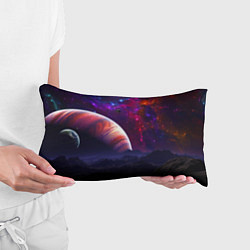Подушка-антистресс Бесконечное космическое пространство - Планета, цвет: 3D-принт — фото 2