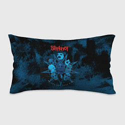 Подушка-антистресс Slipknot blue, цвет: 3D-принт