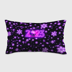 Подушка-антистресс Новый 2023 год в неоне