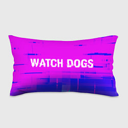 Подушка-антистресс Watch Dogs glitch text effect: надпись и символ