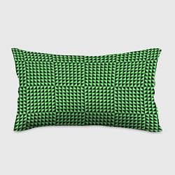 Подушка-антистресс Чёрно-зелёная оптическая иллюзия