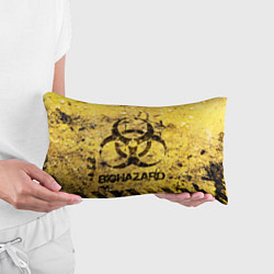 Подушка-антистресс Danger biohazard, цвет: 3D-принт — фото 2