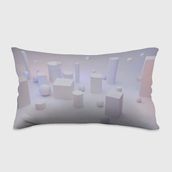 Подушка-антистресс Светлые геометрические шары и кубы, цвет: 3D-принт