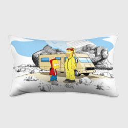 Подушка-антистресс Барт Симпсон и его папаша, цвет: 3D-принт