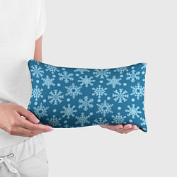 Подушка-антистресс Blue snow, цвет: 3D-принт — фото 2