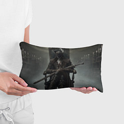 Подушка-антистресс Bloodborne охотник, цвет: 3D-принт — фото 2