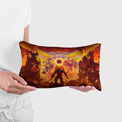 Подушка-антистресс Doom в аду, цвет: 3D-принт — фото 2