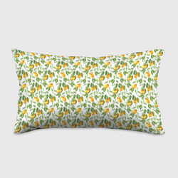 Подушка-антистресс Лимоны на ветках - паттерн, цвет: 3D-принт