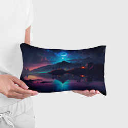 Подушка-антистресс Ночное небо, пейзаж, цвет: 3D-принт — фото 2