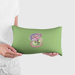 Подушка-антистресс Женская рука держит цветы, цвет: 3D-принт — фото 2