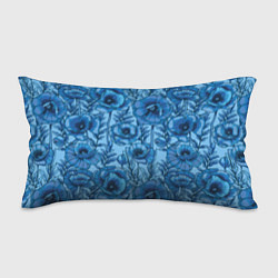 Подушка-антистресс Синие цветы