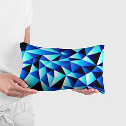 Подушка-антистресс Полигоны треугольники, цвет: 3D-принт — фото 2