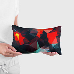 Подушка-антистресс Абстрактное стекло осколки, цвет: 3D-принт — фото 2