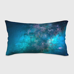 Подушка-антистресс Абстрактный светло-синий космос и звёзды, цвет: 3D-принт