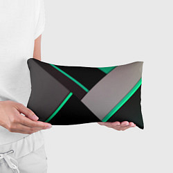 Подушка-антистресс Спортивная геометрия линии, цвет: 3D-принт — фото 2
