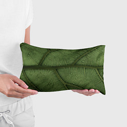 Подушка-антистресс Текстура зелёной листы, цвет: 3D-принт — фото 2