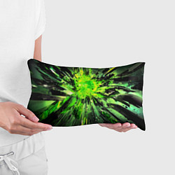 Подушка-антистресс Fractal green explosion, цвет: 3D-принт — фото 2
