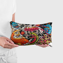 Подушка-антистресс Иредзуми: цветущий лотос, цвет: 3D-принт — фото 2