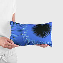 Подушка-антистресс Чёрная дыра - неон - авангард, цвет: 3D-принт — фото 2