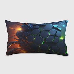 Подушка-антистресс Взрыв плит, цвет: 3D-принт