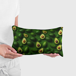 Подушка-антистресс Сочная текстура из авокадо, цвет: 3D-принт — фото 2