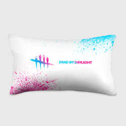 Подушка-антистресс Dead by Daylight neon gradient style: надпись и си, цвет: 3D-принт