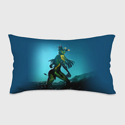 Подушка-антистресс Subnautica русалка, цвет: 3D-принт
