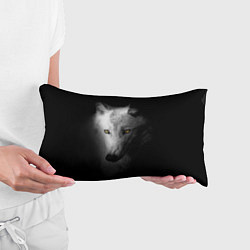 Подушка-антистресс Волк в полной тьме, цвет: 3D-принт — фото 2
