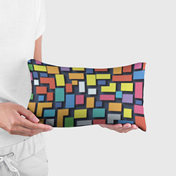 Подушка-антистресс Тетрис цветные кубики, цвет: 3D-принт — фото 2