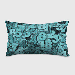 Подушка-антистресс Числа, цвет: 3D-принт