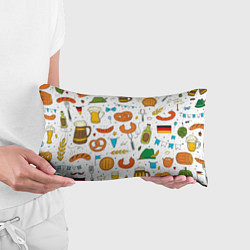 Подушка-антистресс Октоберфест - цветной дудл, цвет: 3D-принт — фото 2