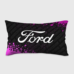Подушка-антистресс Ford pro racing: надпись и символ, цвет: 3D-принт