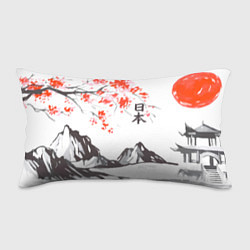 Подушка-антистресс Цветущая сакура и солнце - Япония