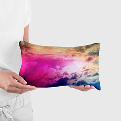 Подушка-антистресс Разноцветное небо, цвет: 3D-принт — фото 2