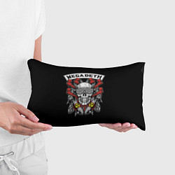 Подушка-антистресс Megadeth - ядерный череп, цвет: 3D-принт — фото 2
