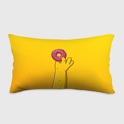Подушка-антистресс Гомер и пончик, цвет: 3D-принт