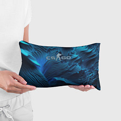 Подушка-антистресс CS GO ice logo, цвет: 3D-принт — фото 2