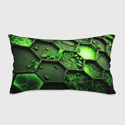 Подушка-антистресс CSGO green abstract