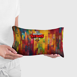 Подушка-антистресс Brawl Stars Logo Color, цвет: 3D-принт — фото 2
