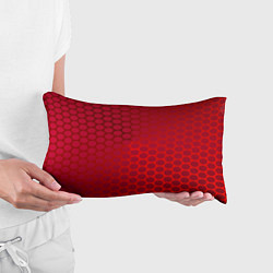 Подушка-антистресс Сотовый красный градиент, цвет: 3D-принт — фото 2