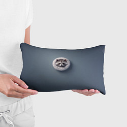 Подушка-антистресс Мордочка маленького енота, цвет: 3D-принт — фото 2