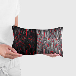 Подушка-антистресс Киберпанк стена, цвет: 3D-принт — фото 2