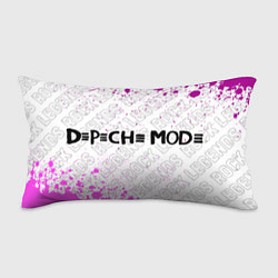 Подушка-антистресс Depeche Mode rock legends: надпись и символ, цвет: 3D-принт