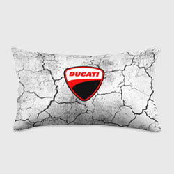 Подушка-антистресс Ducati - потресканная земля, цвет: 3D-принт