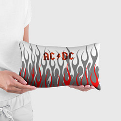 Подушка-антистресс Acdc пламя, цвет: 3D-принт — фото 2