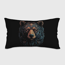 Подушка-антистресс Медведь из узоров, цвет: 3D-принт