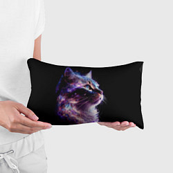 Подушка-антистресс Галактический кот, цвет: 3D-принт — фото 2