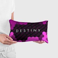 Подушка-антистресс Destiny pro gaming: надпись и символ, цвет: 3D-принт — фото 2
